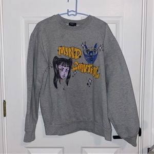 Graphic Crewneck Sweatshirt